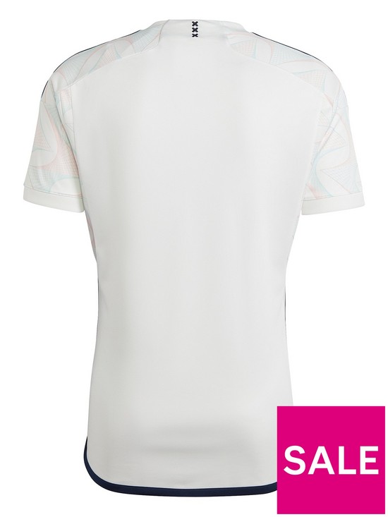 back image of adidas-ajax-mens-2324-away-stadium-replica-shirt-white