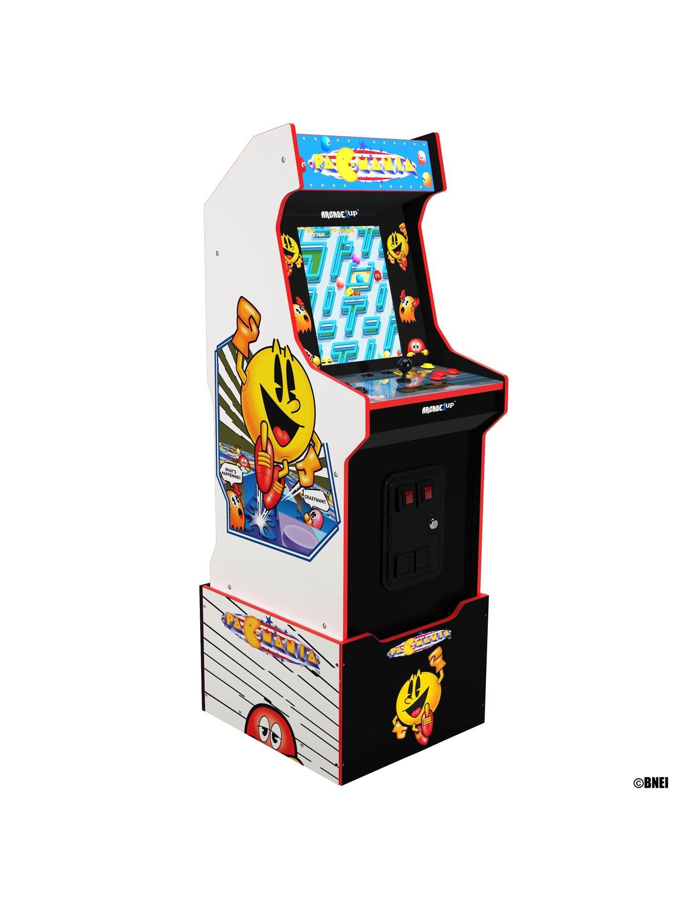 Product photograph of Arcade 1up Pac-mania 14-in-1 Wifi Legacy Arcade Machine from very.co.uk