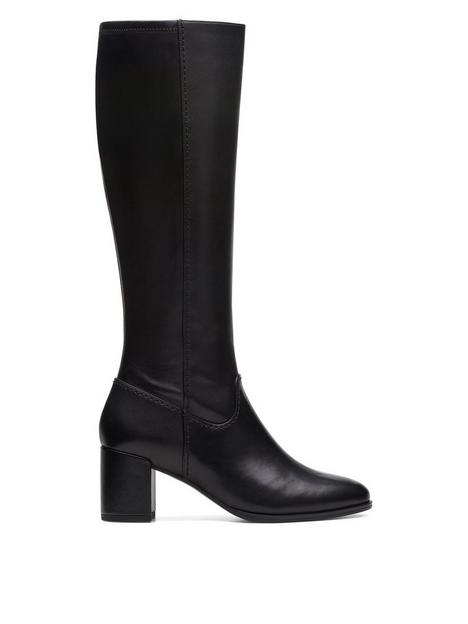 clarks-freva55-long-boots-black-leather