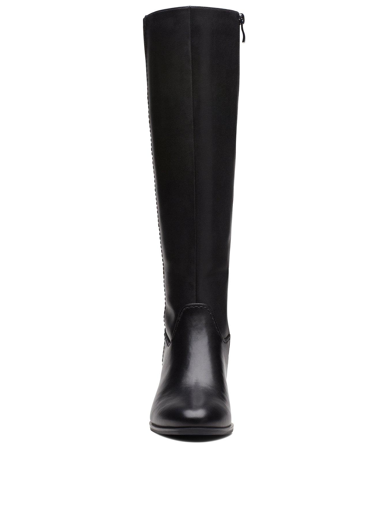 Clarks over the knee boots clearance uk