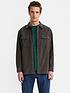  image of levis-jackson-worker-double-pocket-shirt-brown
