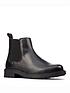  image of clarks-orinoco2-lane-wide-fit-boots-black-leather