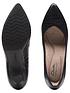  image of clarks-kataleyna-rose-shoes-black-croc