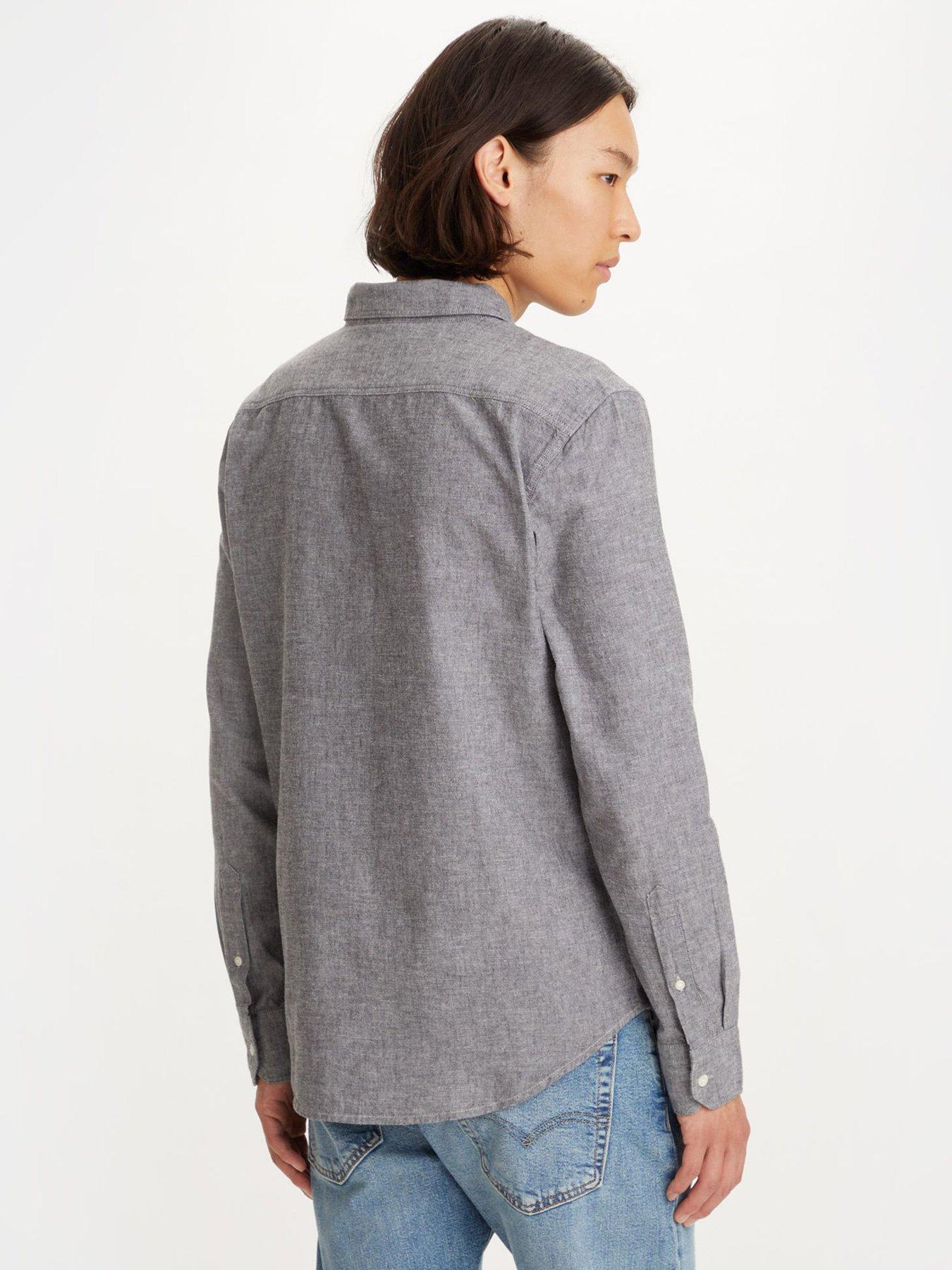 Levi's gray outlet shirt