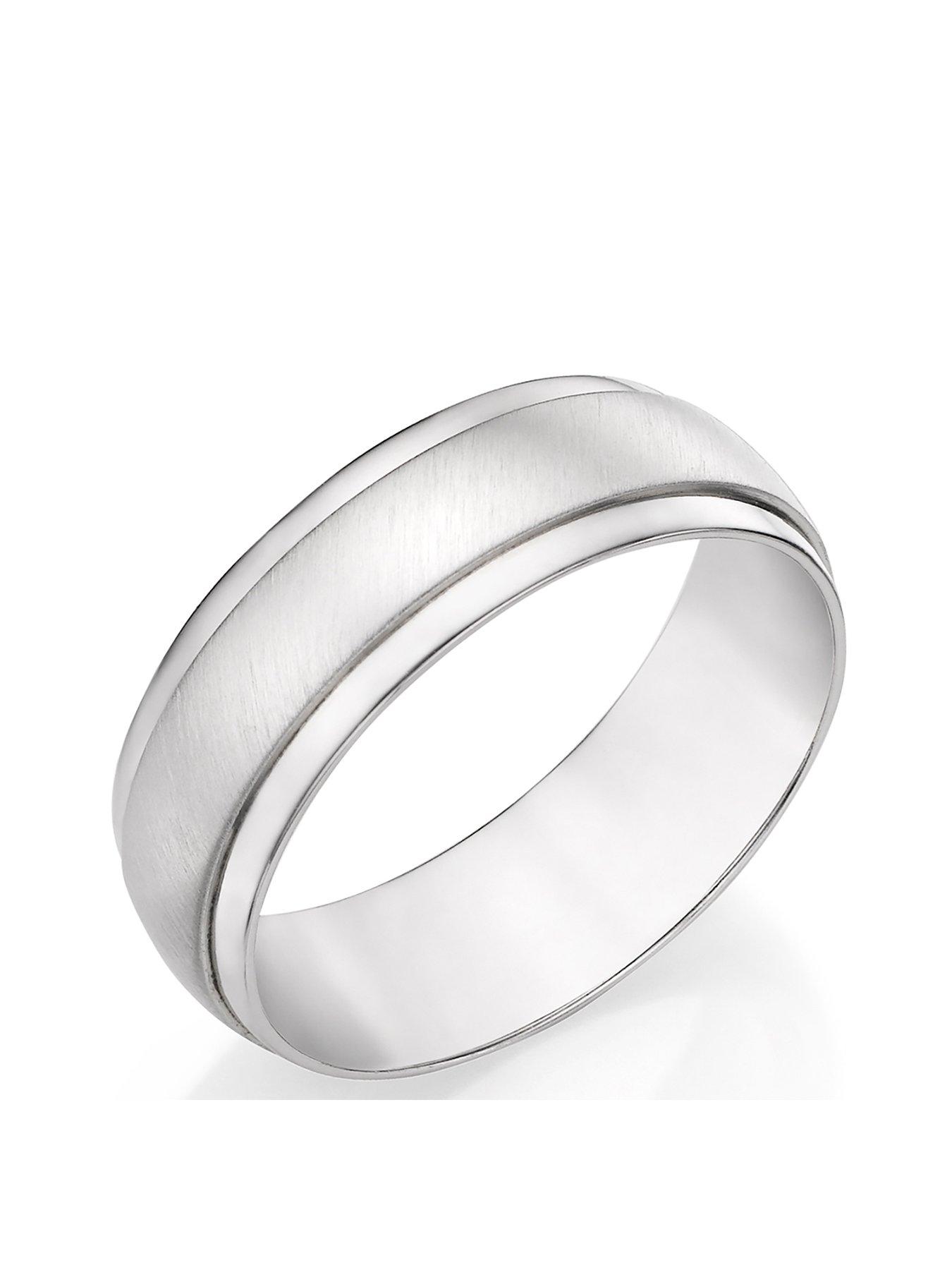 beaverbrooks-silver-textured-mens-ring