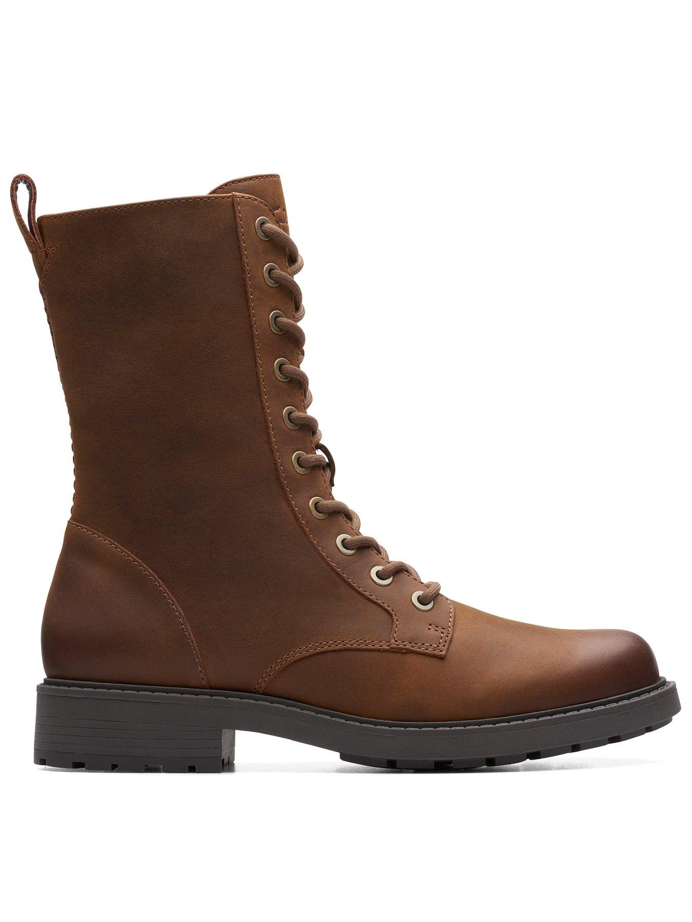 Clarks Orinoco2 Style Boots - Brown Snuff