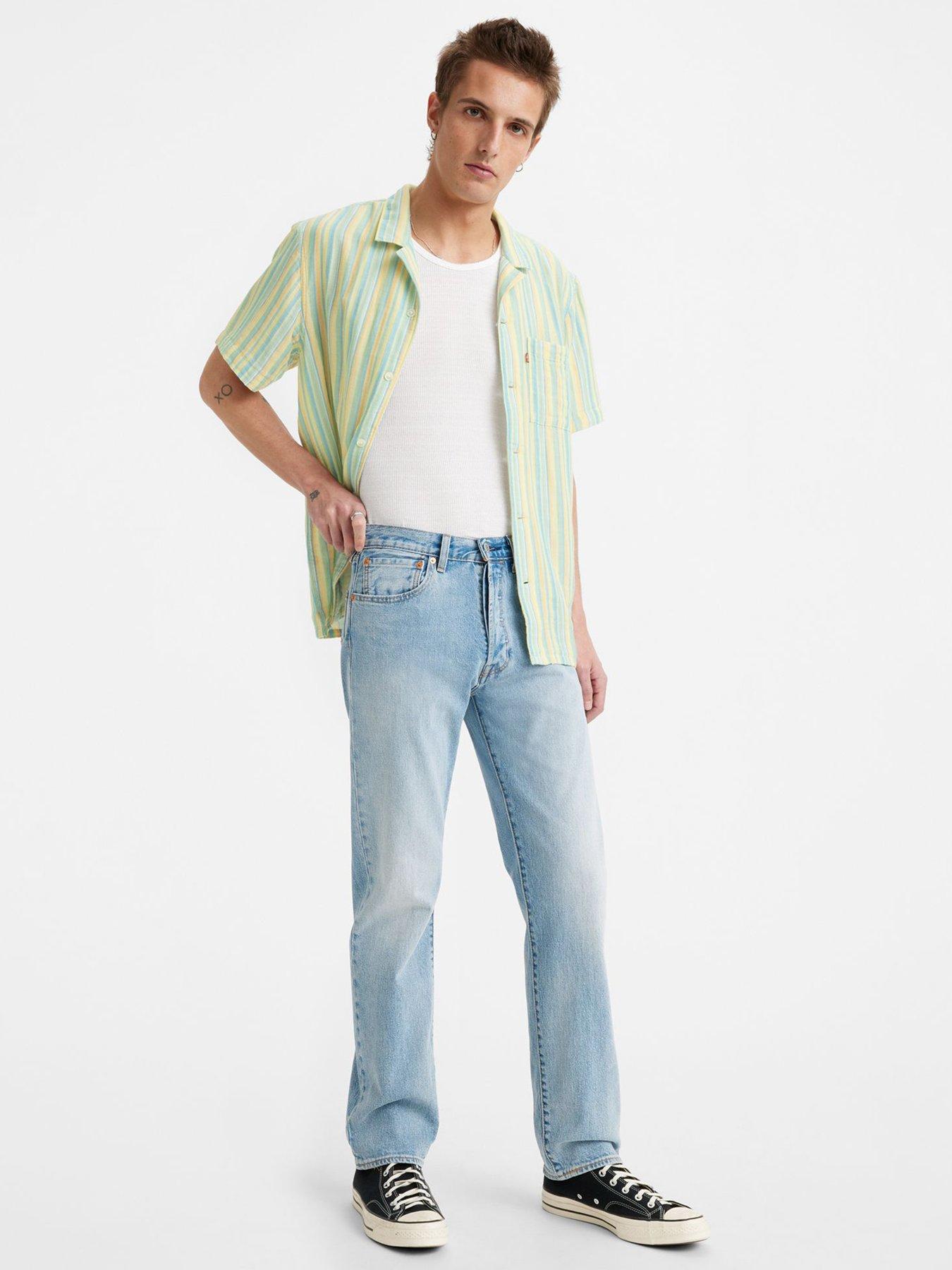 Levi's sky blue sale jeans