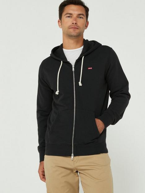 levis-new-original-zip-through-hoodie-black