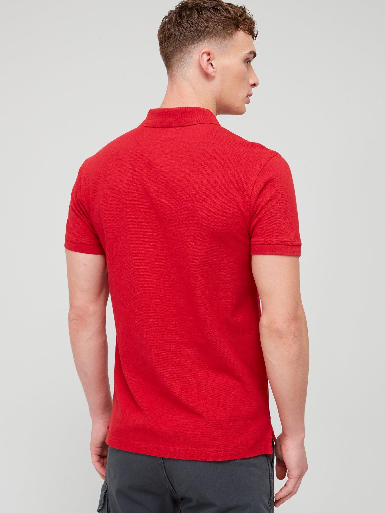 Housemark Logo Polo Shirt Red