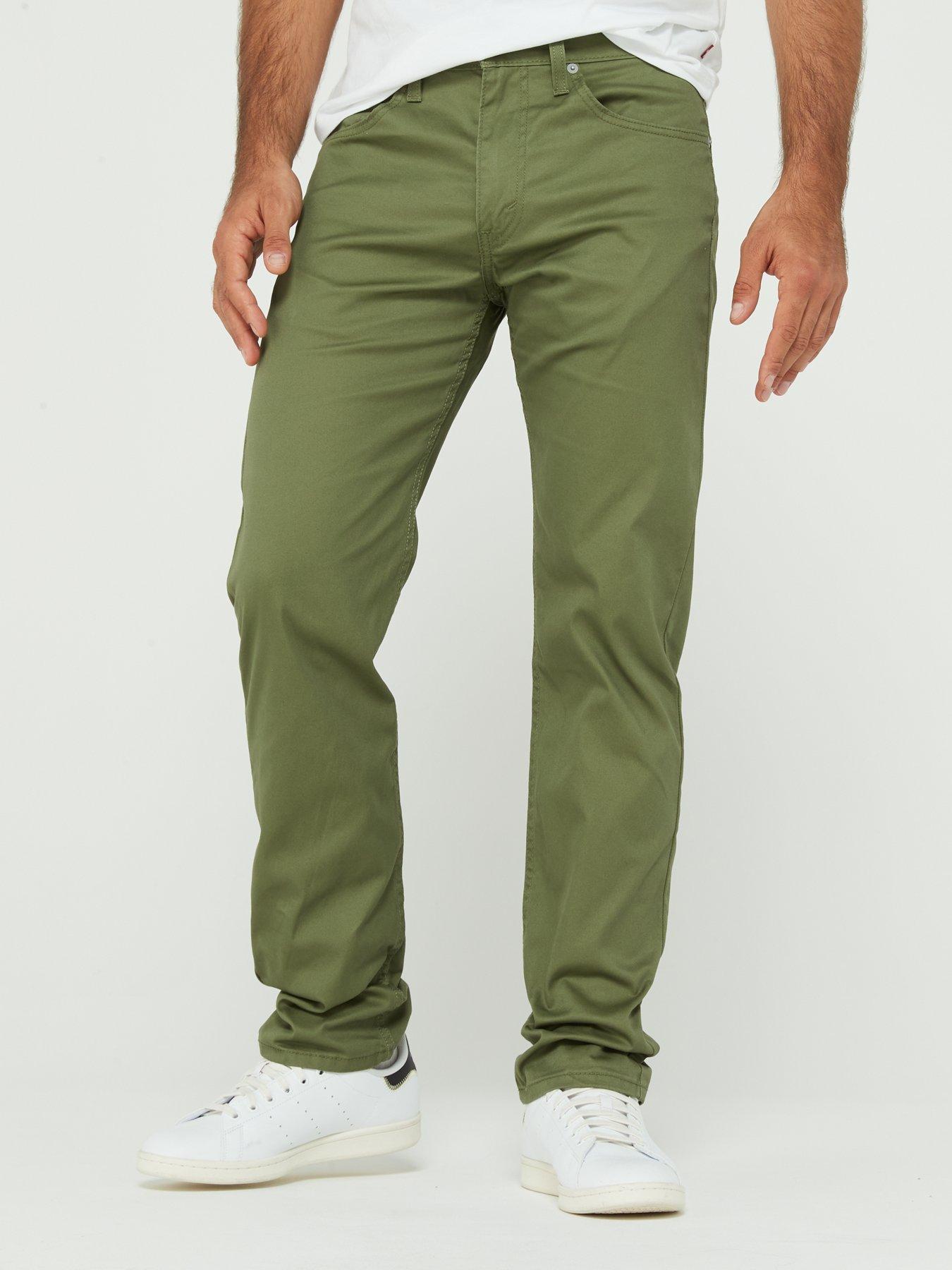 Levi's 502™ Tapered Fit Jeans - Bluish Olive - Green | very.co.uk