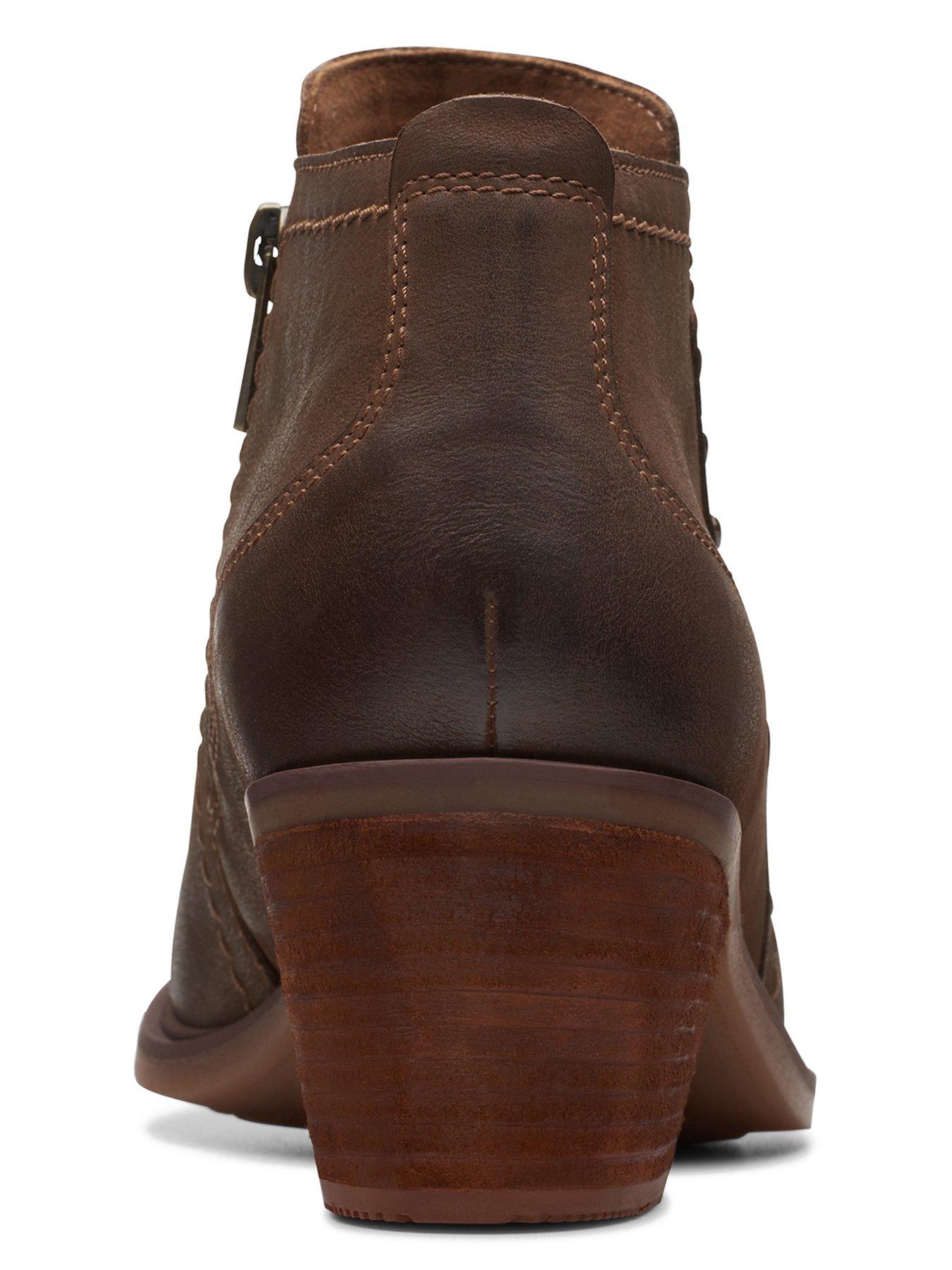 Dark best sale tan boots