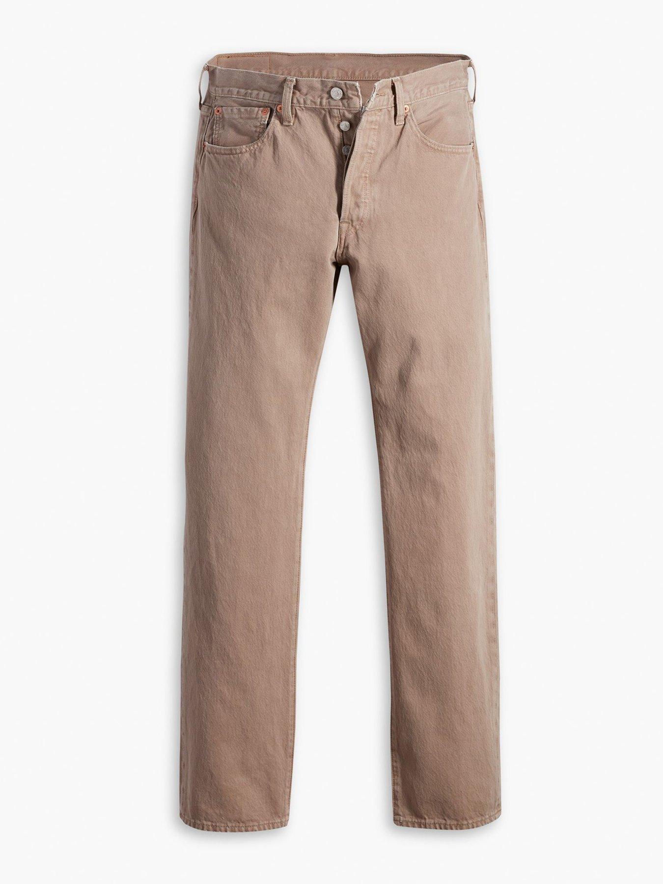 Jeans deals beige levis