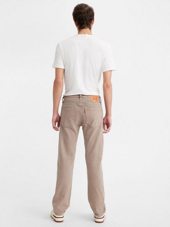 stillFront image of levis-501reg-original-straight-fit-jeans-all-beige-gd-pant-beige