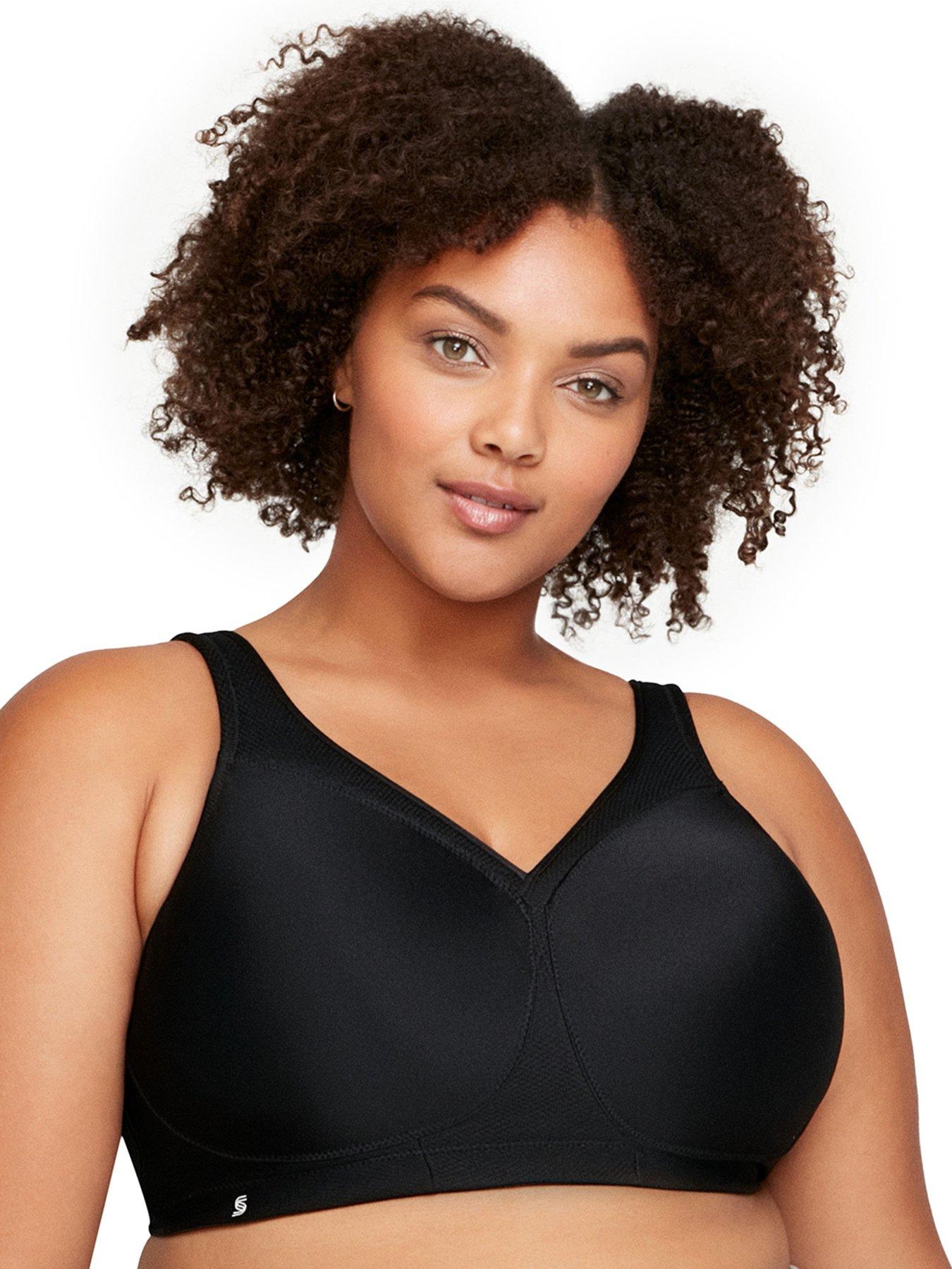 Plus Size Top Control Support Bra