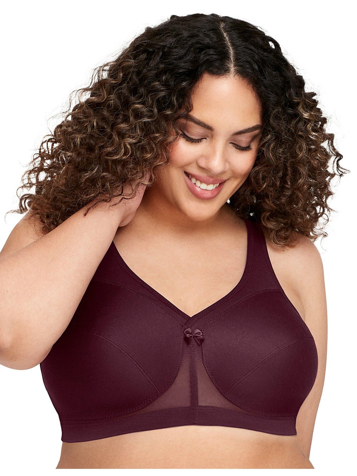 Image 3 of 6 of Glamorise 1005 Magic Lift Bra - Red