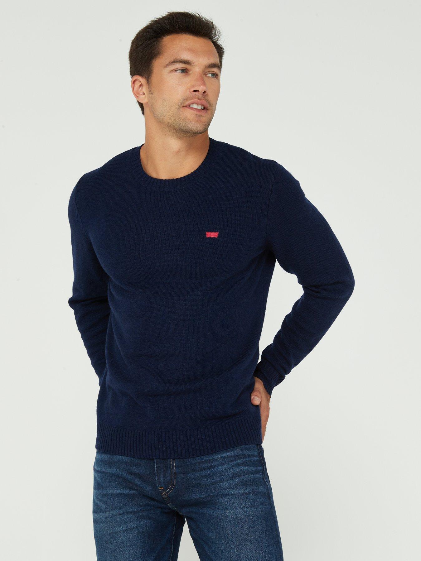 undefined Levis Original Housemark Logo Jumper - Navy