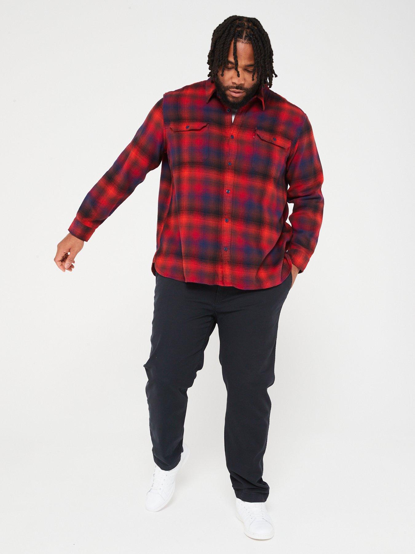 Levi's red flannel clearance shirt