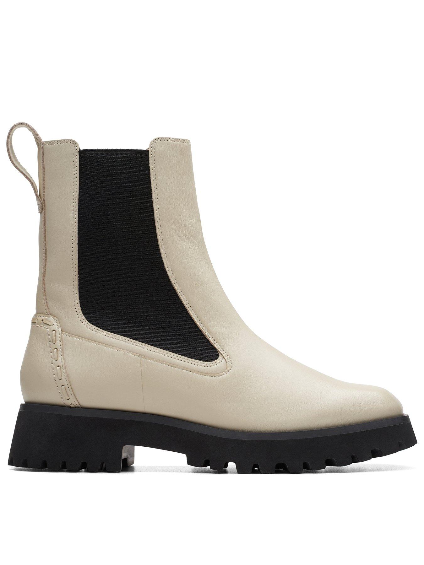 Ivory on sale leather boots