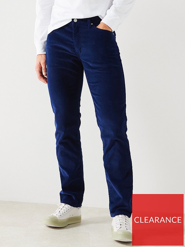 Levi's 511 Slim Corduroy Trousers - Blue | very.co.uk