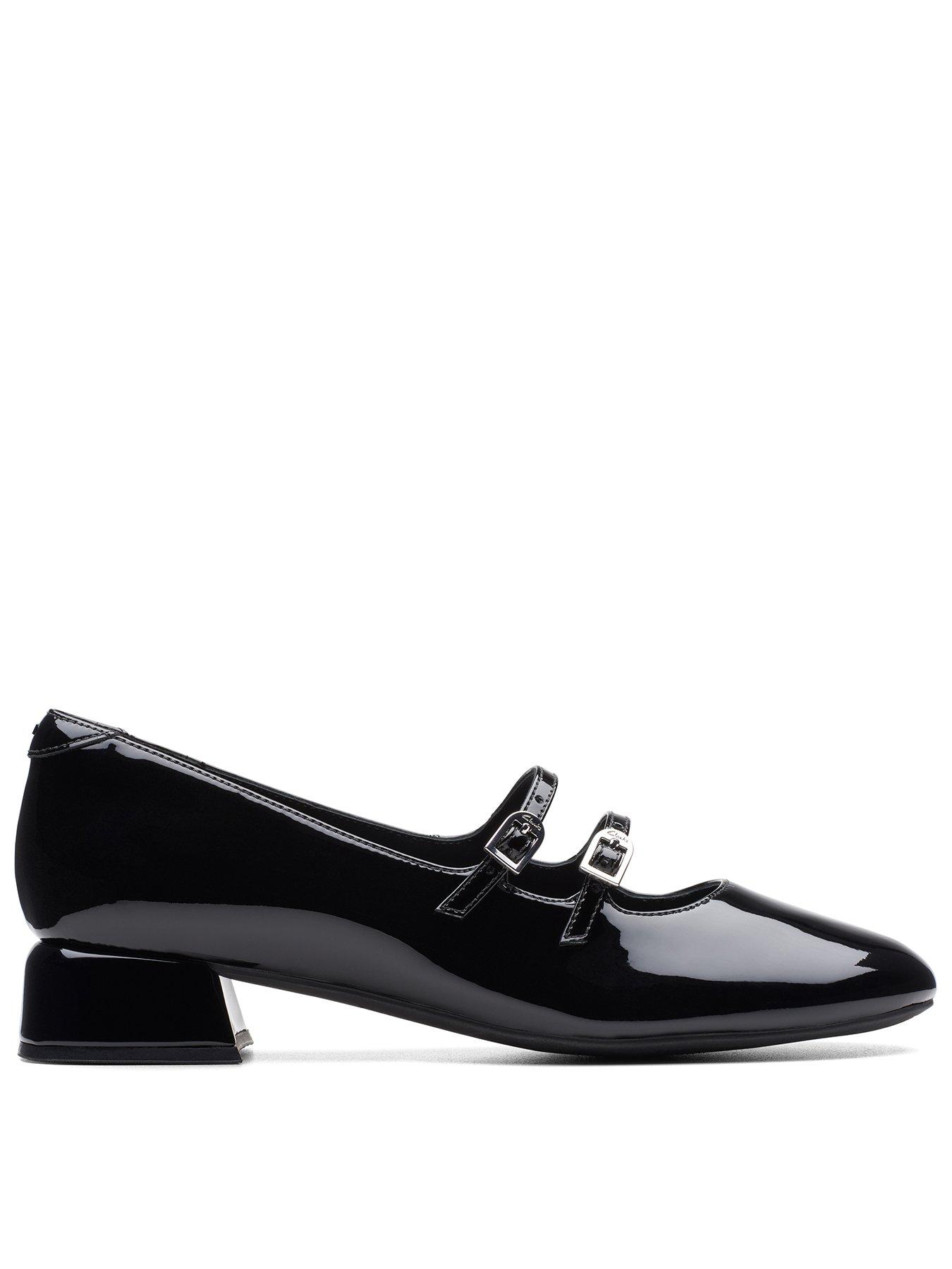 Image 1 of 5 of Clarks Daiss30 Shine Shoes - Black Pat