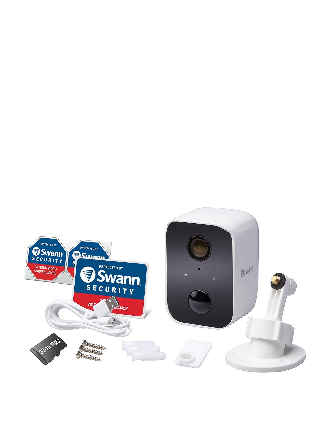 Product photograph of Swann Corecam 1080p Wire-free Security Camera W 32gb Sd Card - 1 Pack from very.co.uk