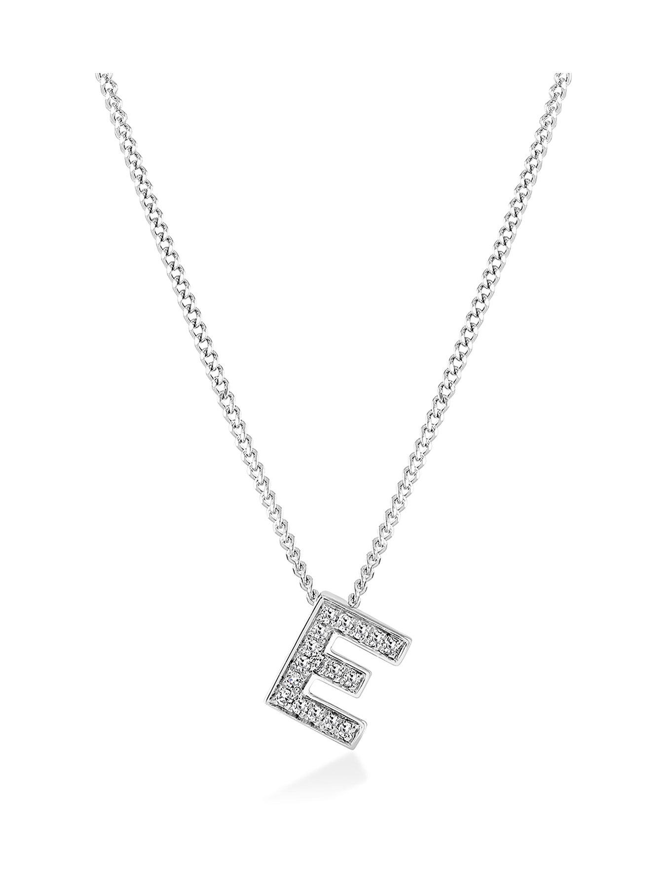 Beaverbrooks store initial necklace