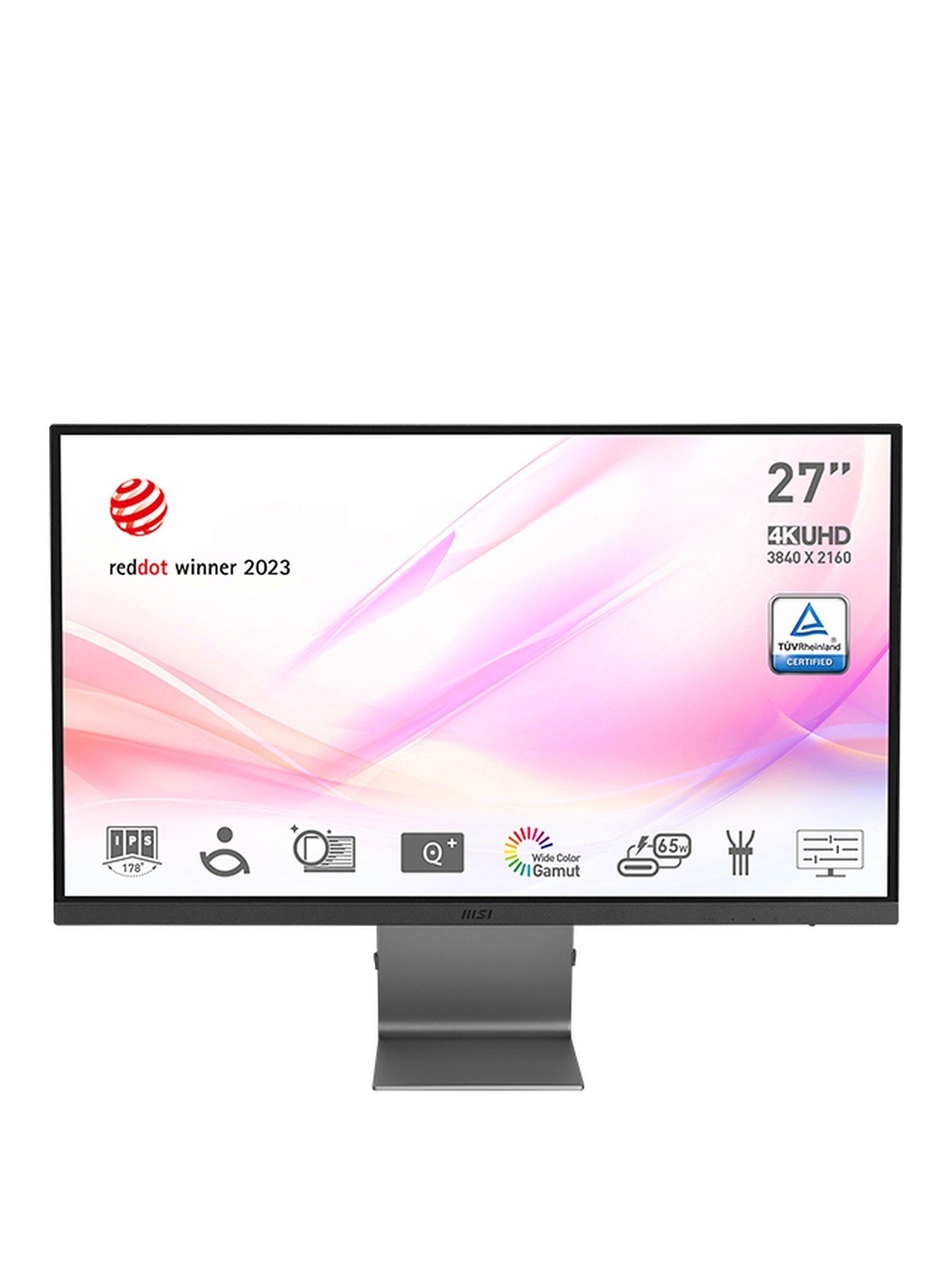 MSI Modern MD271UL 27 Inch, 4K UHD, 60Hz, IPS, USB Type-C, Flat Monitor