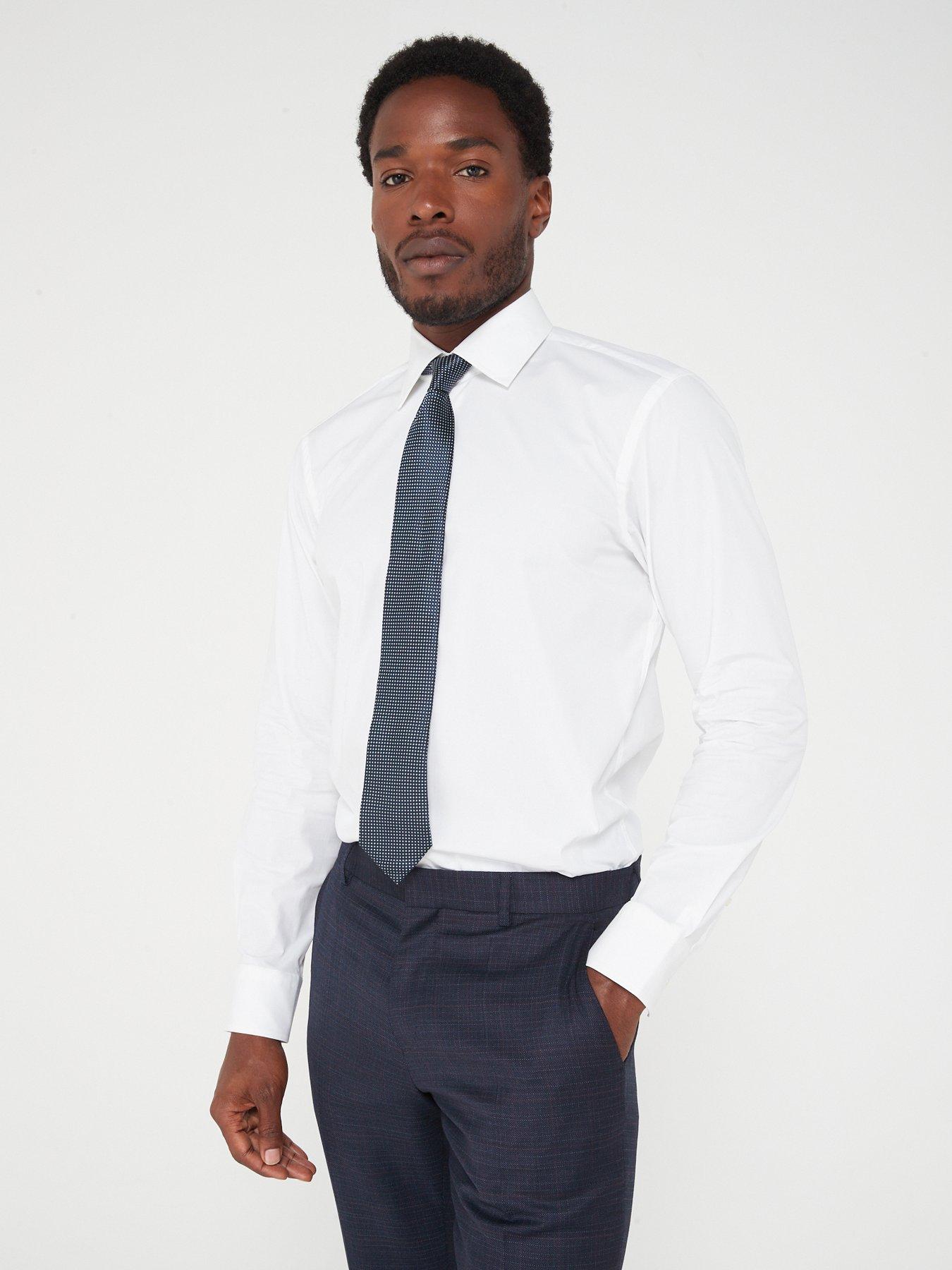 BOSS Joe Kent Regular Fit Shirt - White