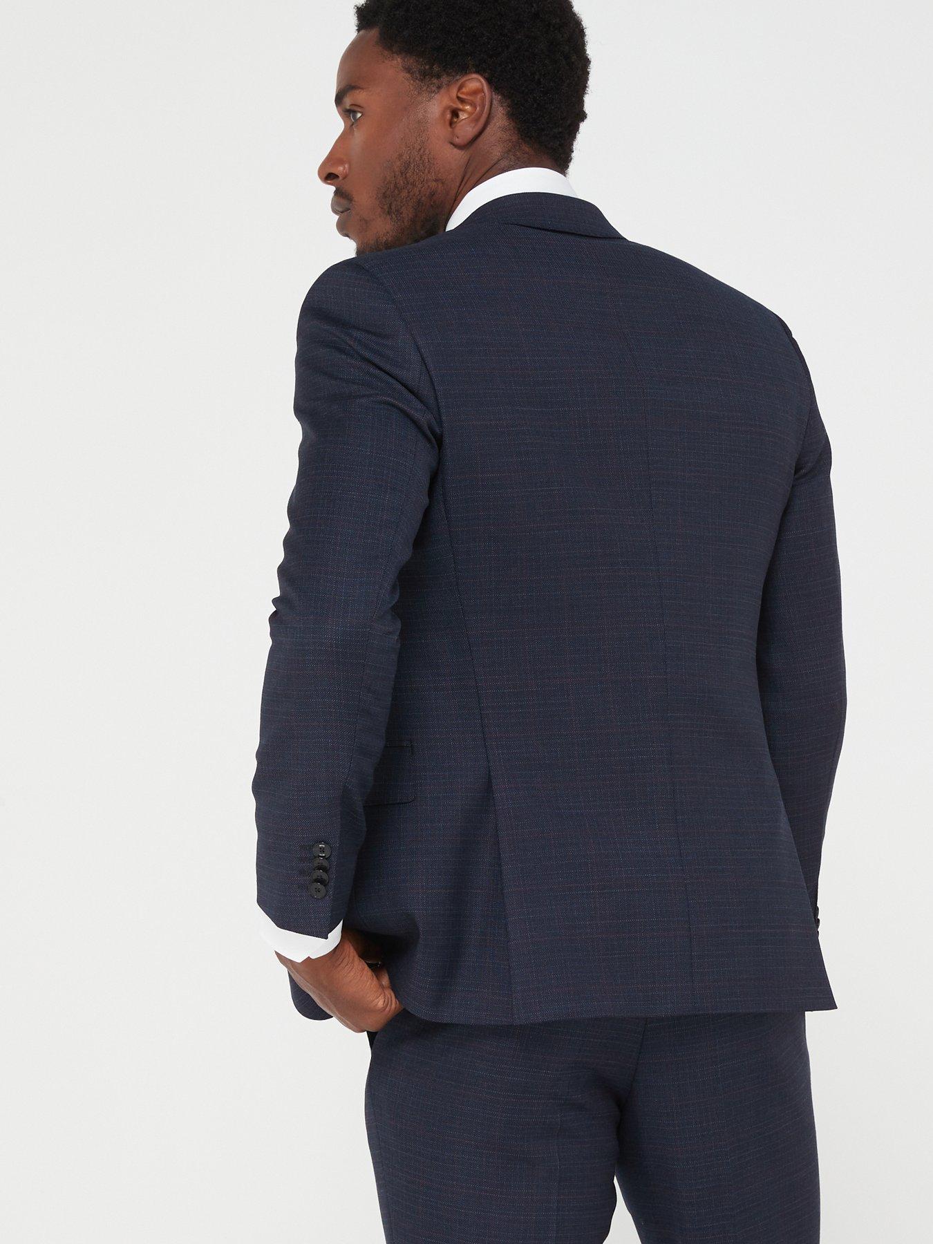 Image 2 of 5 of BOSS 2 Piece Slim Fit Suit - Dark Blue