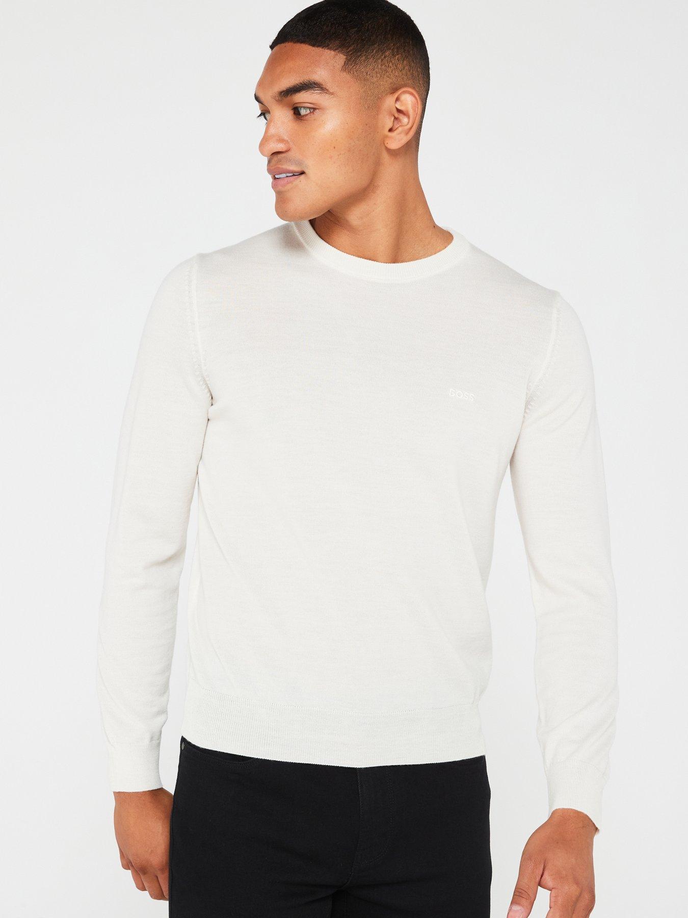 Boss shop jumper white