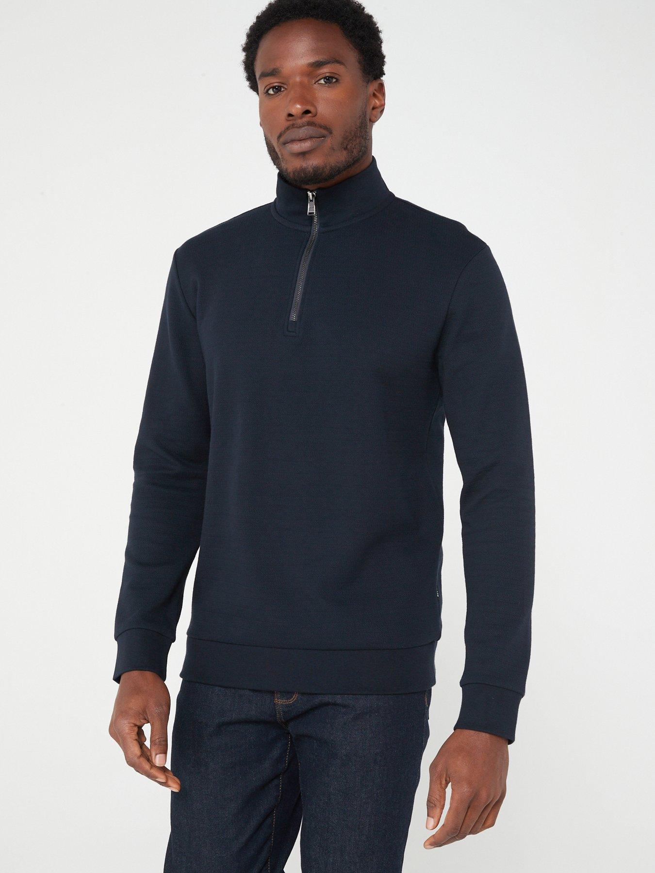 Boss sidney quarter sale zip pullover