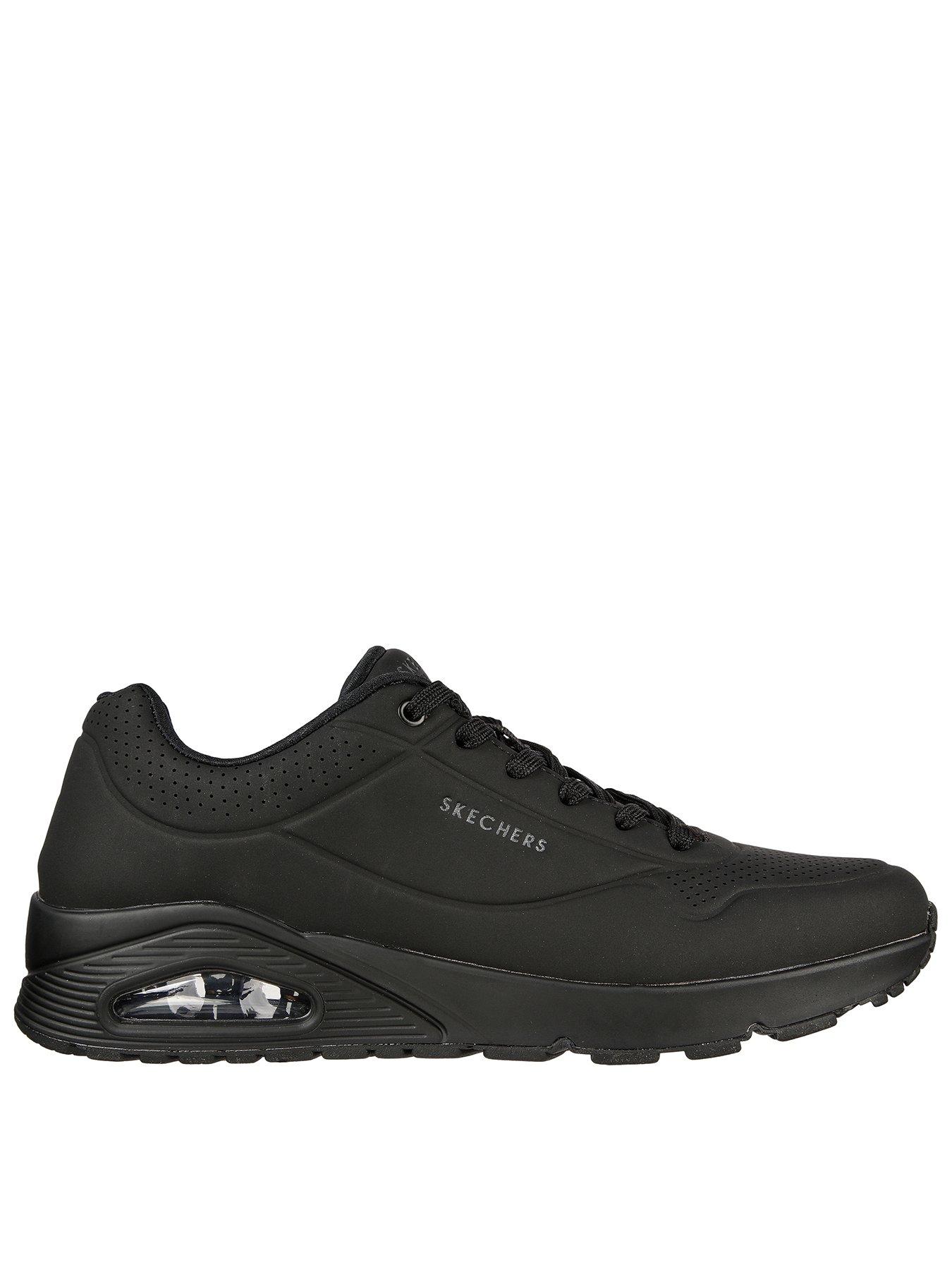 Uno Stand On Air Trainers Black