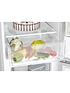  image of candy-cct3l517fsk-low-frost-freestanding-fridge-freezer--nbspsilver