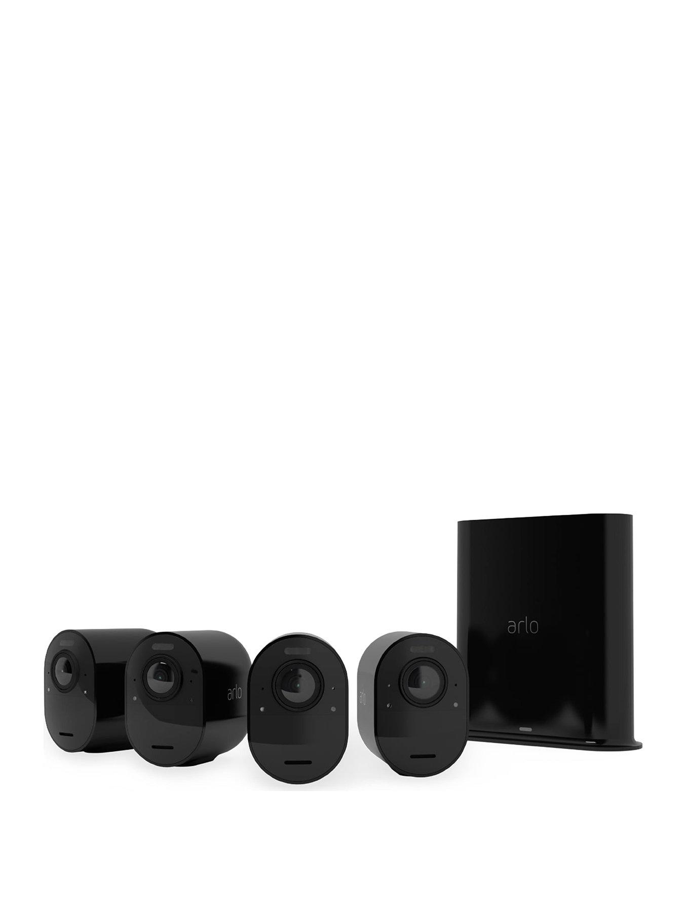 Product photograph of Arlo Ultra2 Wireless 4k Cctv Camera System 4 Cam Kit from very.co.uk