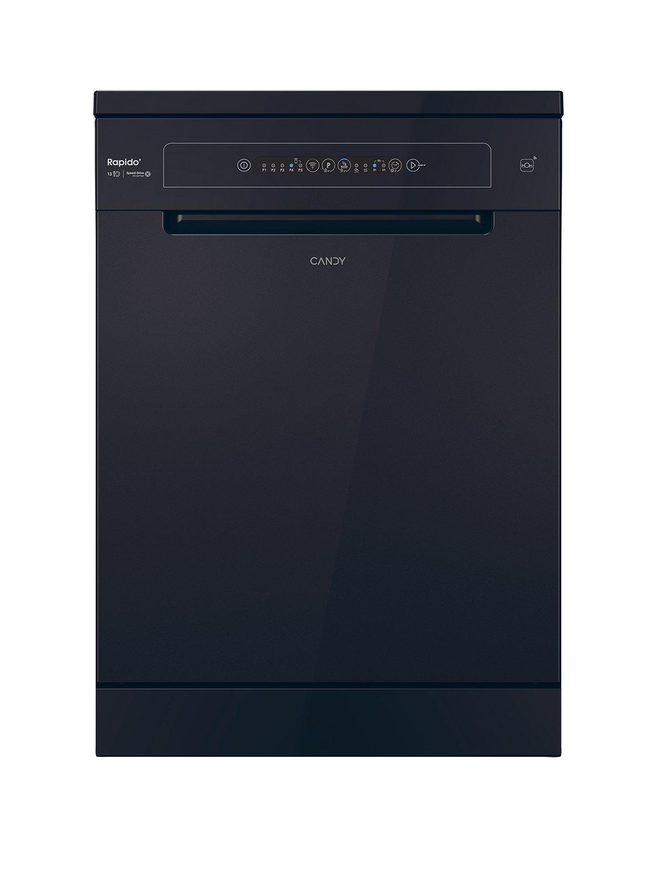 Candy CF3E9L0B-80 13 place full size Freestanding Dishwasher with WIFI - Black