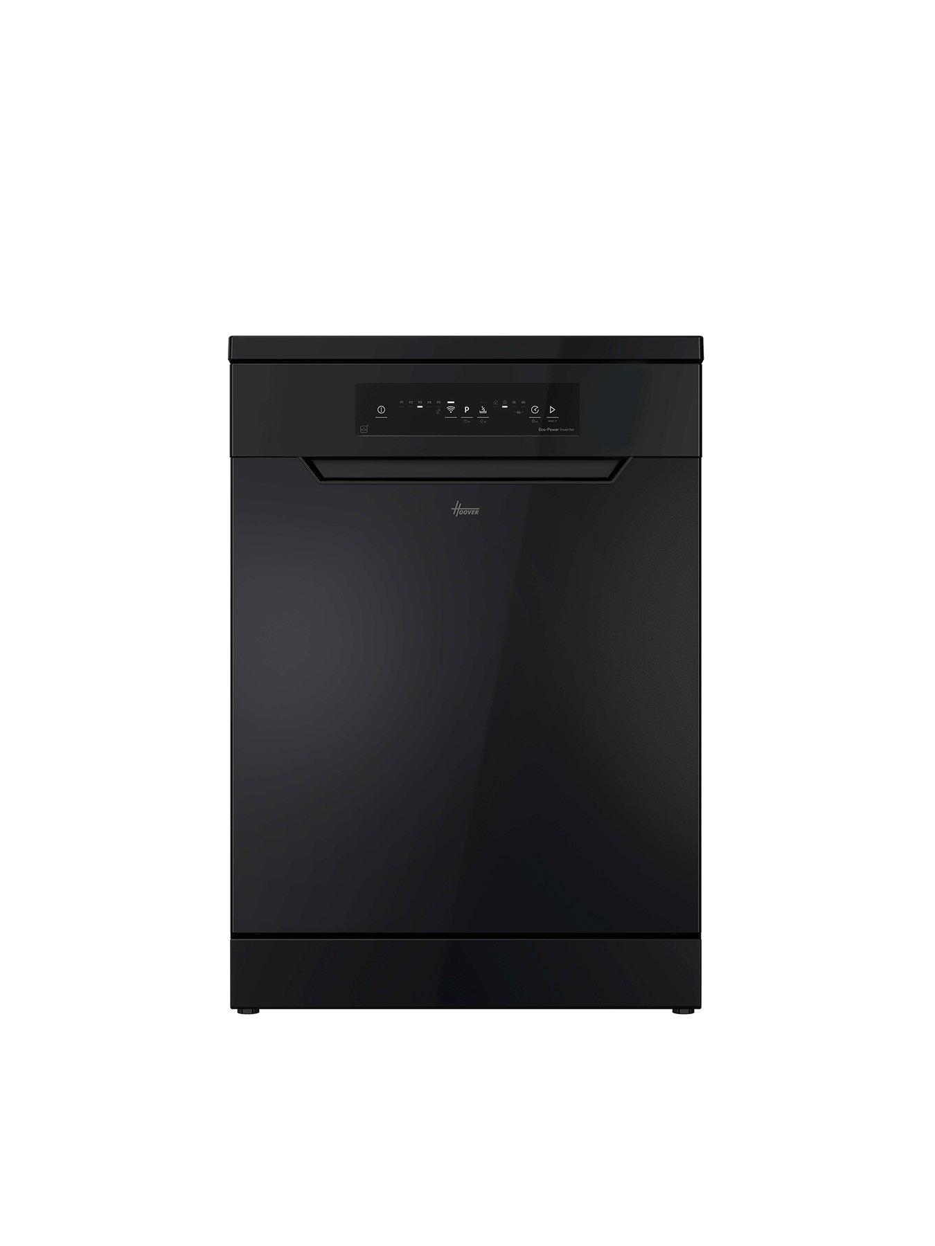 Hoover HF 3C7L0B-80 13 place full size Freestanding Dishwasher with WIFI - Black