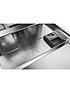  image of hoover-hf-5c7f0w-80-15-place-fullnbspsize-freestanding-dishwasher-withnbspwifi--nbspwhite