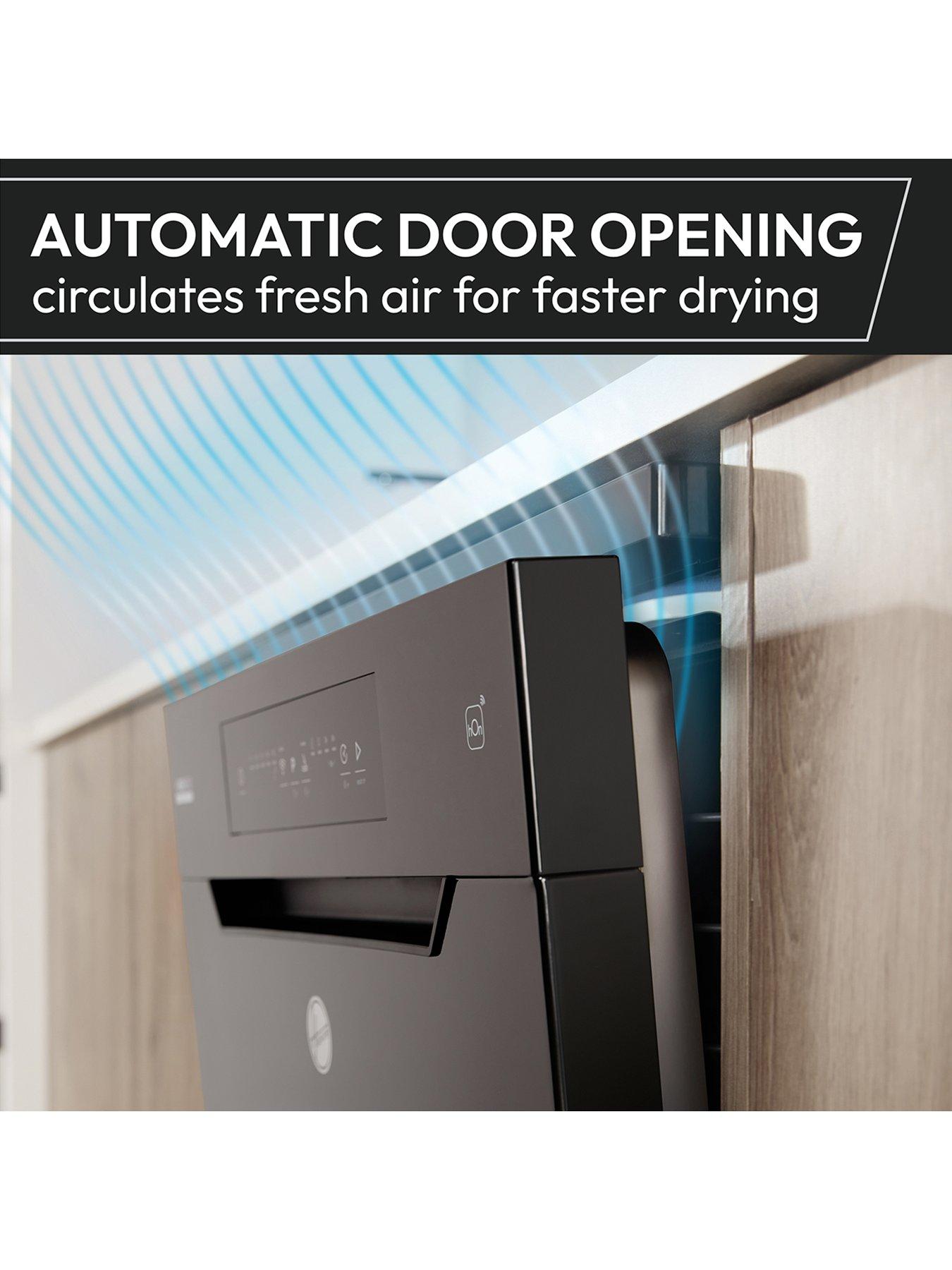 Image 3 of 7 of Hoover HF 5C7F0A-80 15 place full&nbsp;size Freestanding Dishwasher with&nbsp;WIFI -&nbsp;Anthracite