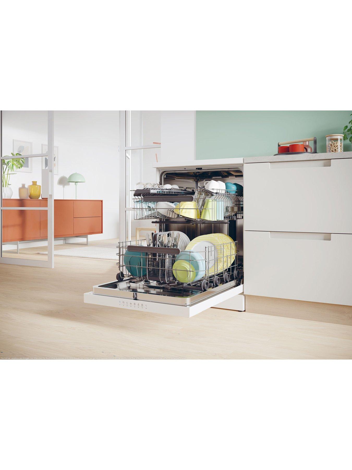Image 6 of 7 of Candy CF 5C7F0W-80 15-Place Fullsize 60cm Wide&nbsp;Freestanding Dishwasher with&nbsp;WiFi -&nbsp;White