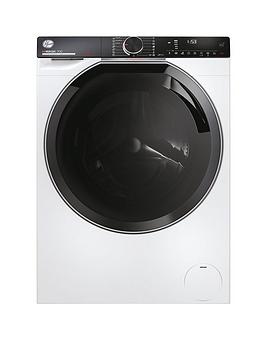 Product photograph of Hoover H-wash 700 H7w 69mbc-80 9kg Washing Machine With 1600 Rpm A Rated Ndash White With Chrome Door from very.co.uk