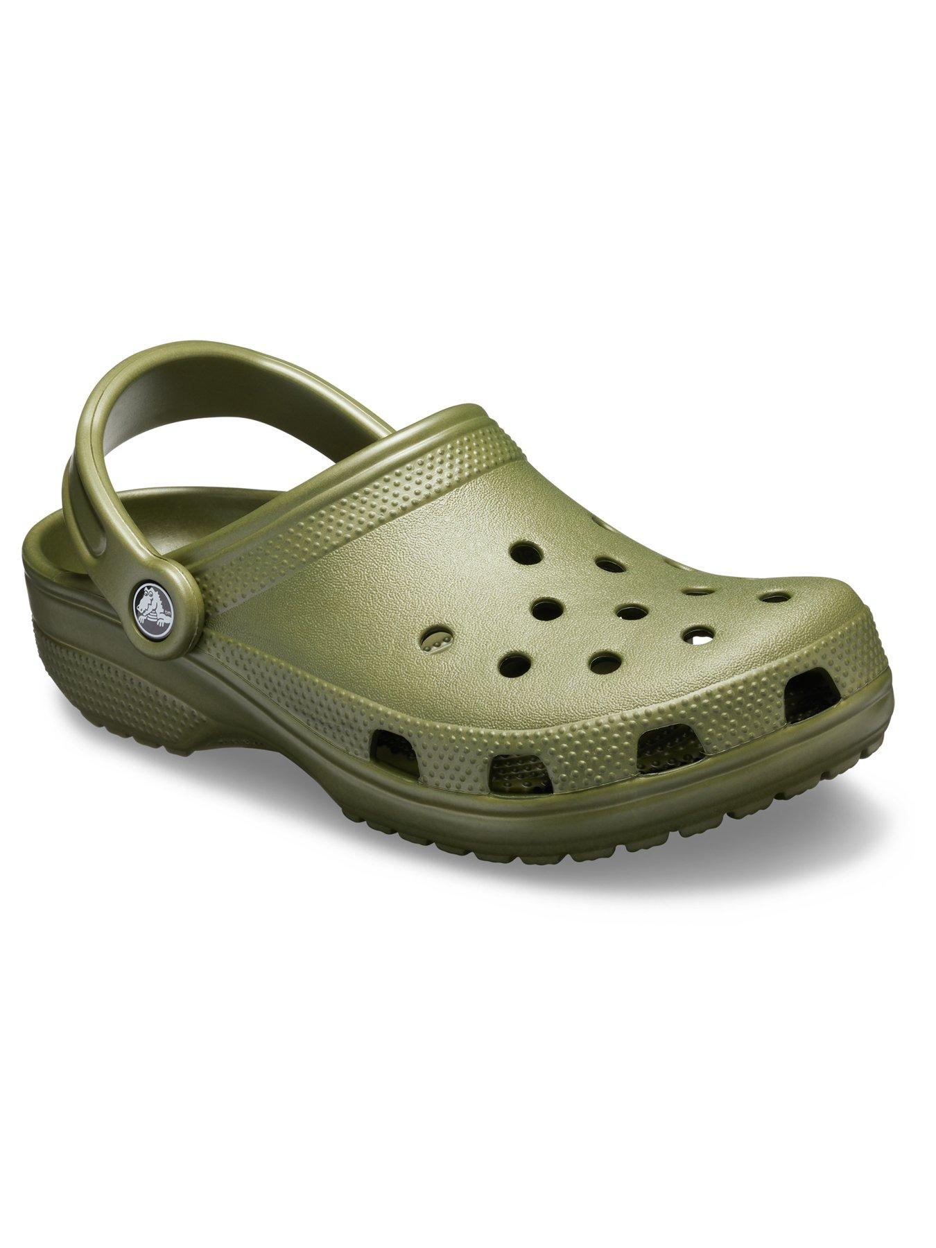 Crocs Men s Classic Clog Sandal Green Very