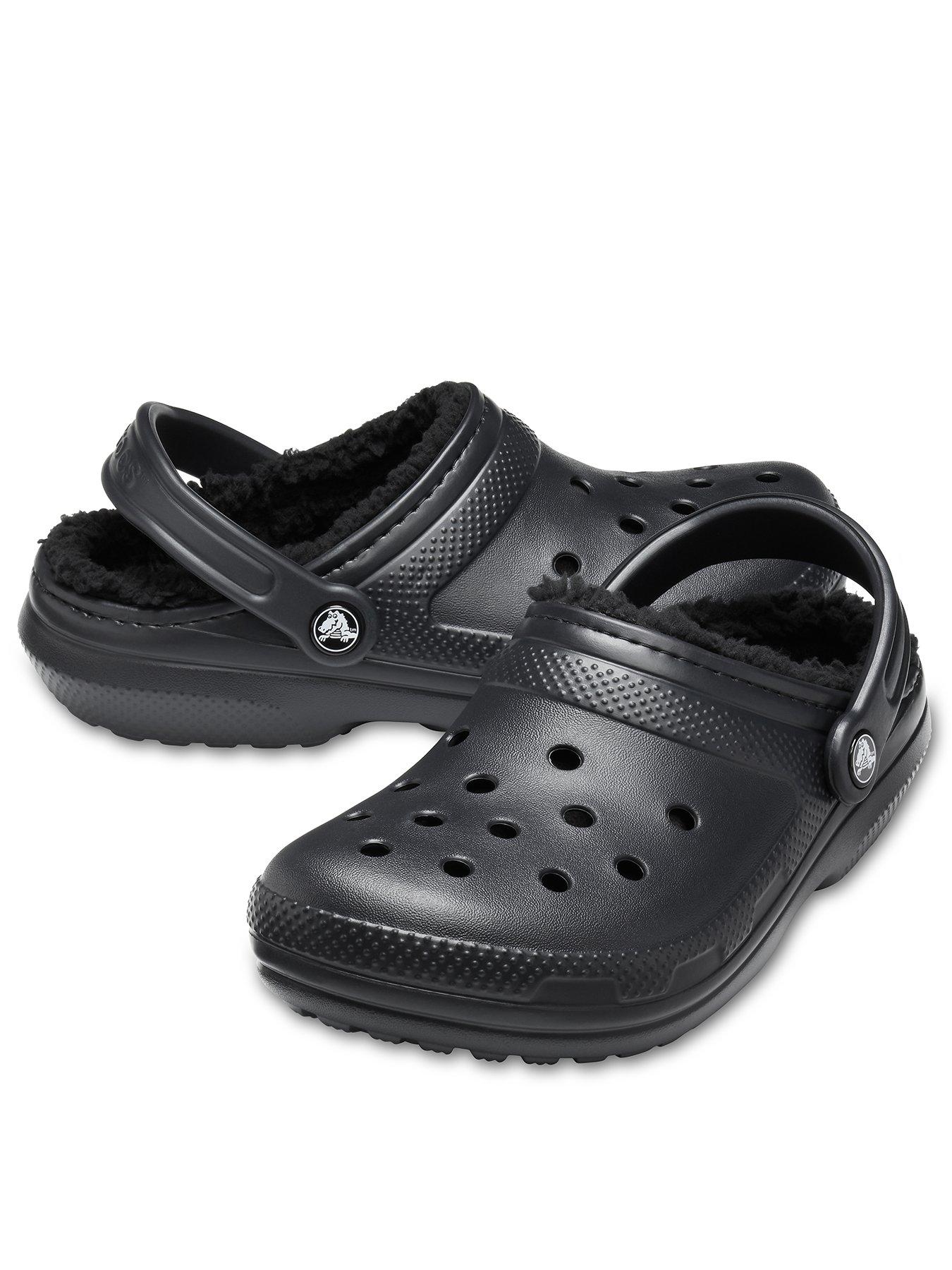 Image 3 of 6 of Crocs Men's Classic Lined Clog - Black