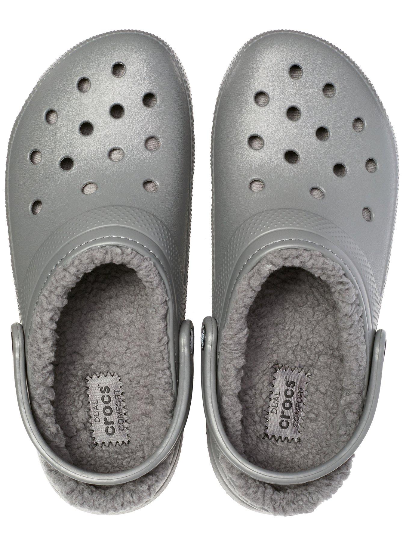 Mens fur lined crocs uk online