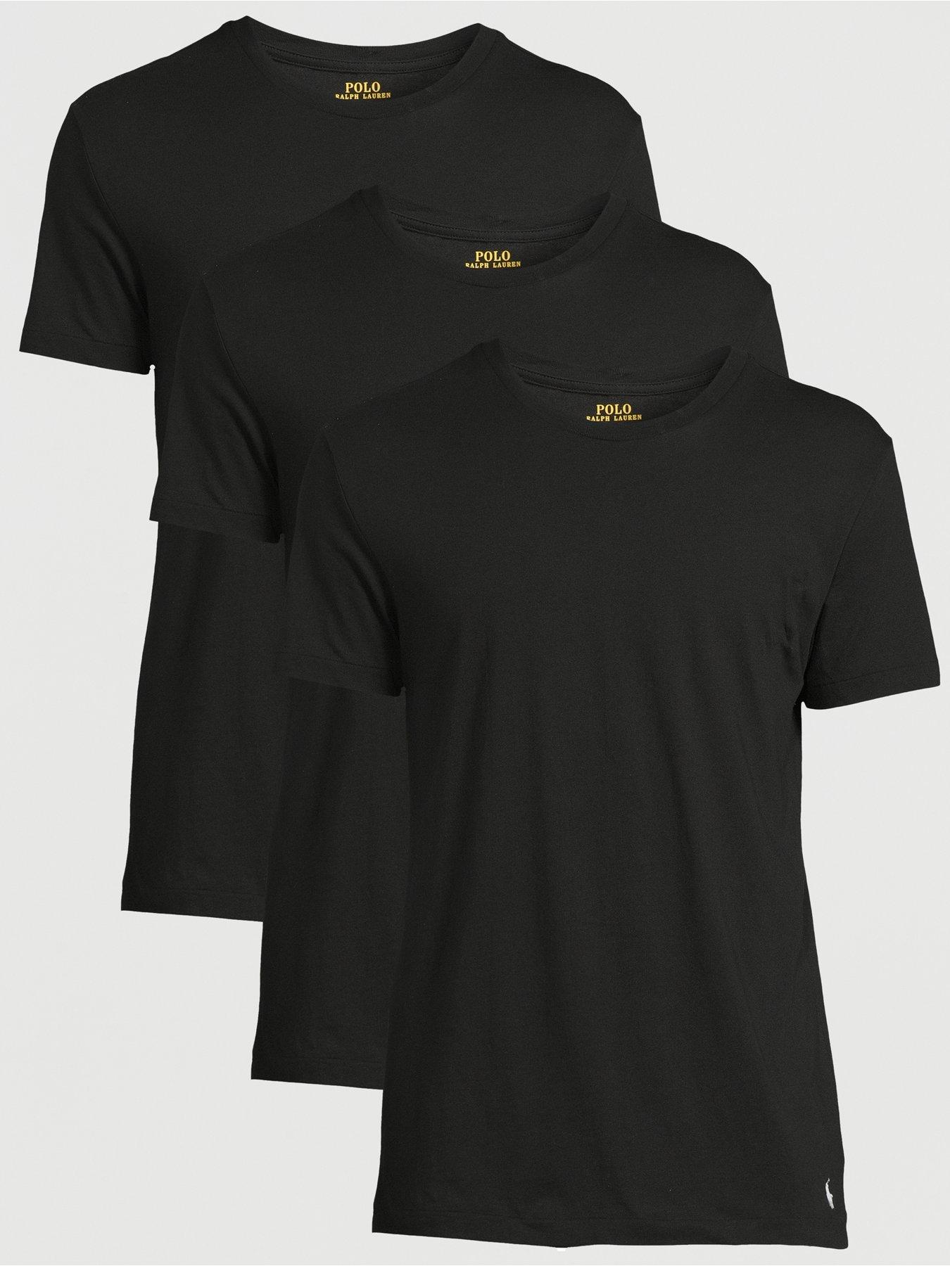 undefined 3 Pack T-shirt - Black