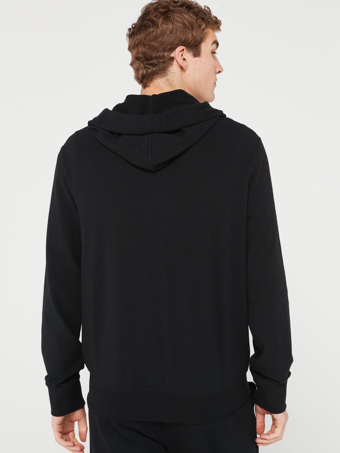 Polo Ralph Lauren Full Zip Pyjama Hoodie - Black | very.co.uk