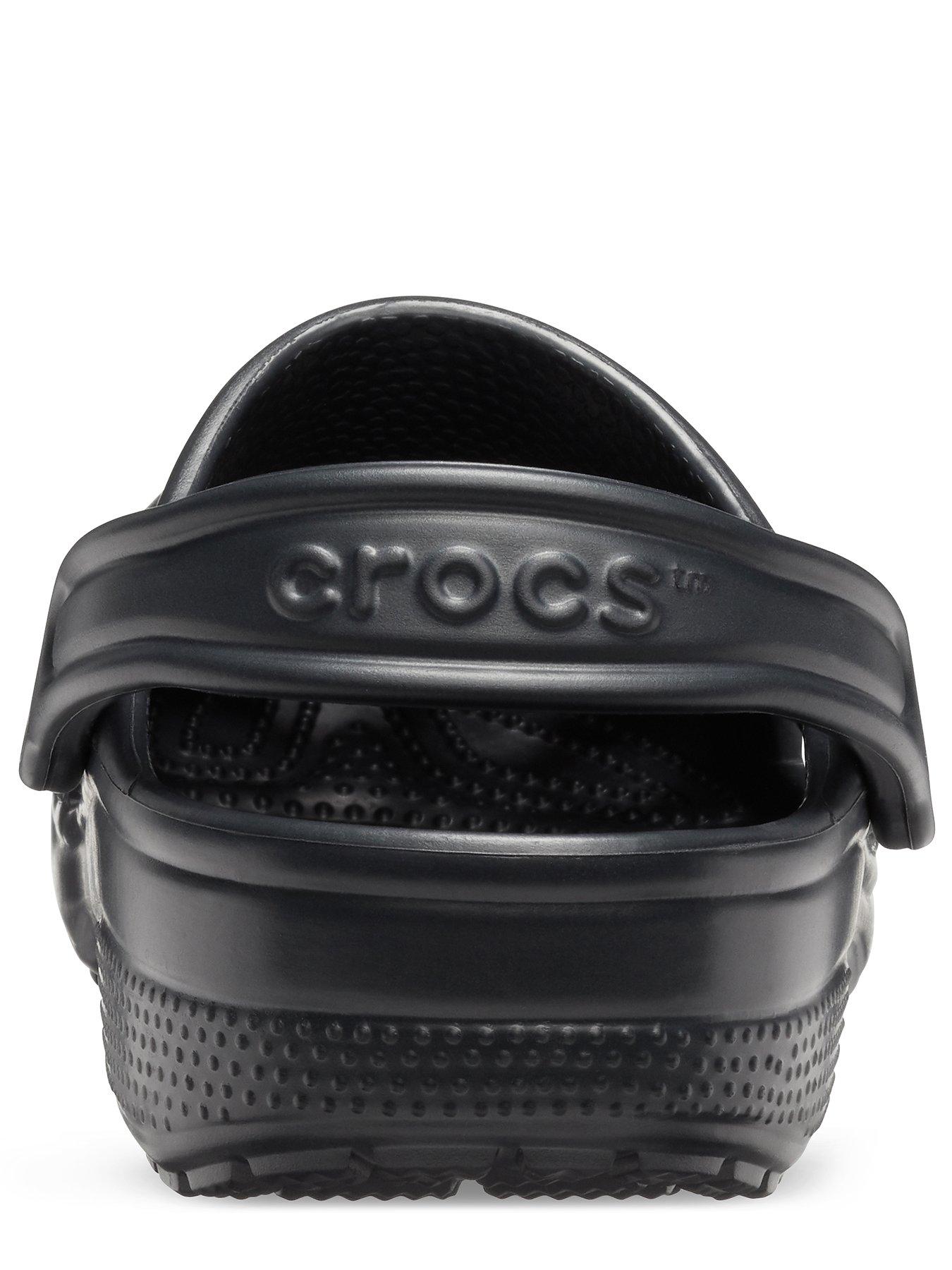 Mens leather deals crocs uk