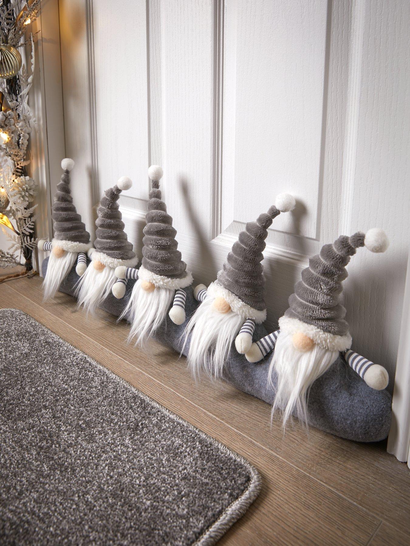 Product photograph of Three Kings Grey Gonk Christmas Draught Excluder from very.co.uk