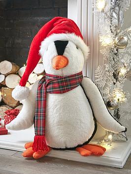 Product photograph of Three Kings Large Puppa Penguin Christmas Decoration - 60 Cm from very.co.uk