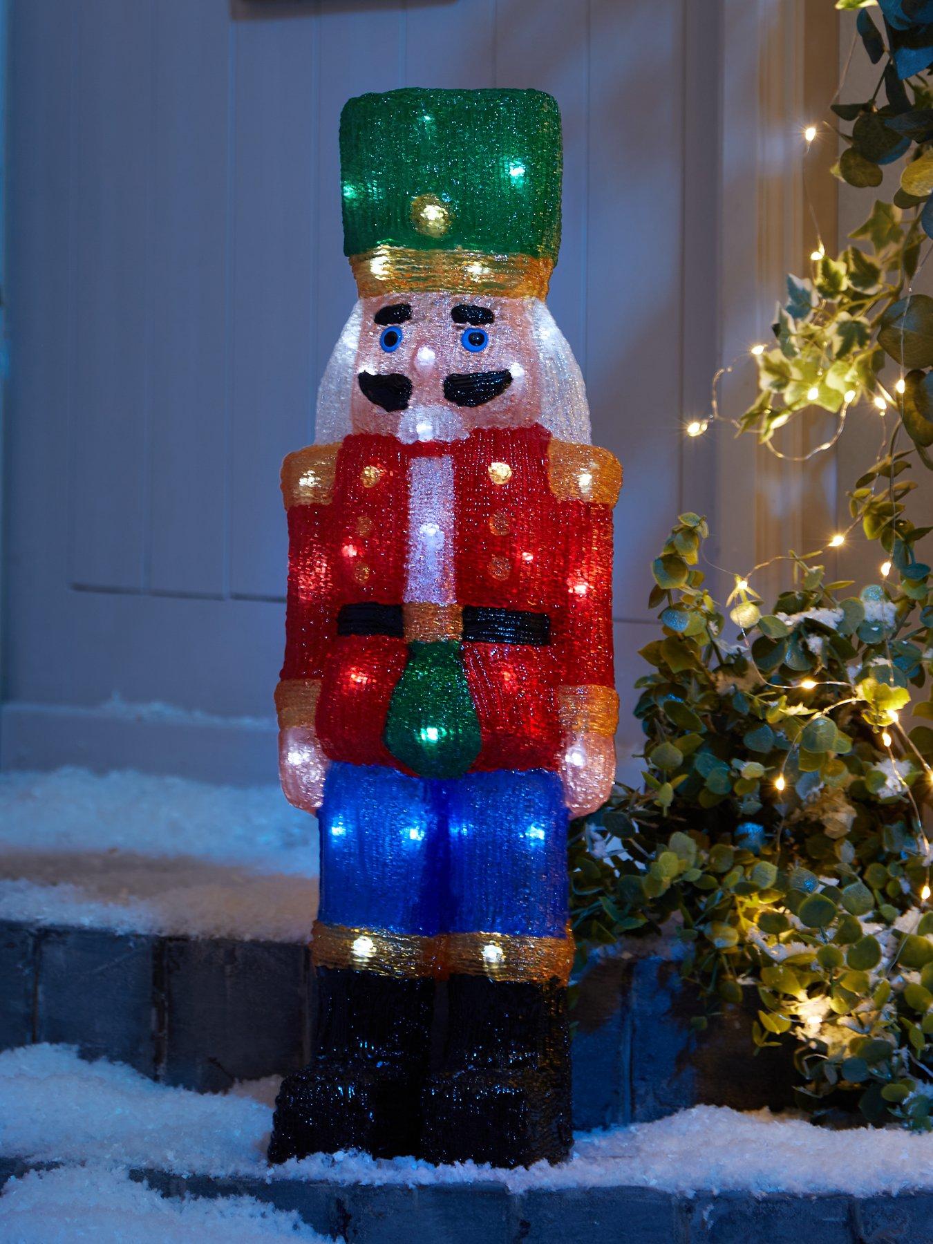 Battery operated deals outdoor christmas decorations