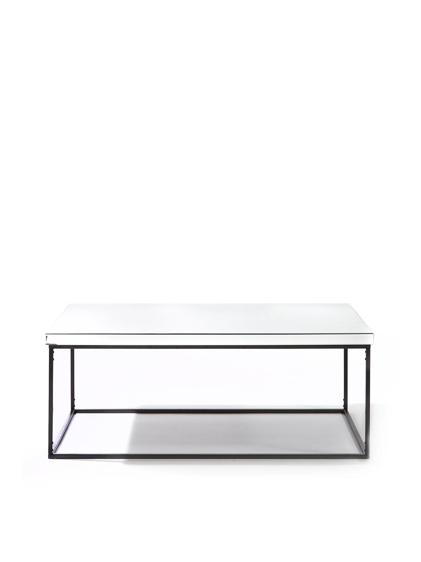 Very mirrored deals coffee table